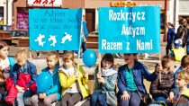 5 kwietnia ulicami Wielunia przeszedł II Niebieski Marsz Dla Autyzmu