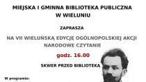 VII wieluńska edycja ogólnopolskiej akcji Narodowe Czytanie – „Przedwiośnie” Stefana Żeromskiego