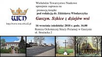 Promocja książki „Gaszyn. Szkice z dziejów wsi”
