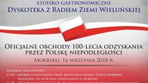 Oficjalne obchody 100-lecia odzyskania przez Polskę niepodległości – Mokrsko, Chotów