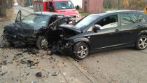 Jedna osoba ranna w wyniku wypadku na ul. Długosza w Wieluniu