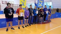 I LO im. T. Kościuszki w Wieluniu na 2 miejscu w Finale Mistrzostw Województwa Łódzkiego w tenisie stołowym