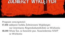 Narodowy Dzień Pamięci Żołnierzy Wyklętych w Wieluniu