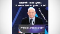 W sobotę w Kinie Syrena odbędzie się spotkanie z Jarosławem Kaczyńskim