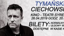 Koncert Tymański /Ciechowski w Kino-Teatrze Syrena w Wieluniu