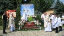 Uroczystość Bożego Ciała w parafii św. Barbary w Wieluniu