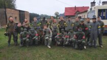 Uczniowie ZS nr 2 uczestniczyli w grze Paintball w Osjakowie