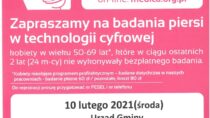 Bezpłatna mammografia w Skomlinie