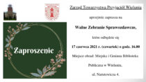 Walne Zebranie Towarzystwa Przyjaciół Wielunia