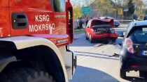 Cztery osoby poszkodowane w wypadku w miejscowości Mokrsko