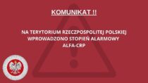 Pierwszy stopień alarmowy w całej Polsce. Premier podpisał zarządzenie