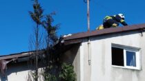Pięć zastępów straży gasiło pożar w miejscowości Osjaków