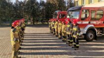 Strażacy w całym kraju oddali hołd bohaterskim strażakom z Ukrainy