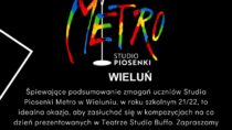 Koncert uczniów Studia Piosenki Metro w Wieluniu