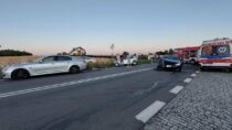 Wypadek czterech pojazdów w Pątnowie. Dwójka dzieci w szpitalu