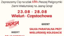 159. Pielgrzymka Ziemi Wieluńskiej na Jasną Górę