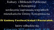 IV Gminny Festiwal Kolęd i Pastorałek