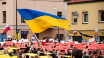 Upamiętnienie rocznicy wybuchu wojny na Ukrainie