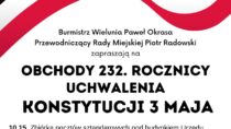 232. rocznica uchwalenia Konstytucji 3 Maja