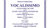 Koncert kameralny VOCALISSIMO