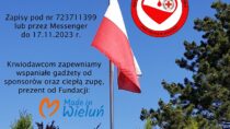 Akcja krwiodawstwa Klubu HDK PCK w Wieluniu