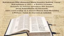 Wykład na temat oryginału Biblii Pińczowskiej