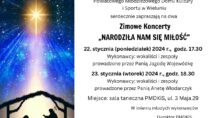 „Narodziła nam się miłość” – dwa zimowe koncerty