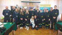 Młodzieżowa Drużyna Pożarnicza z Mokrska z wizytą w wieluńskiej Komendzie