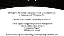 III Otwarty Turniej Tenisa Stołowego o „Puchar Burmistrza Miasta i Gminy Osjaków