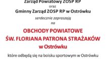 Powiatowe Święto Strażaka w Ostrówku