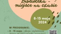 XXI Ogólnopolski Tydzień Bibliotek z biblioteką powiatową