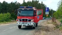 Wypadek motocykla w Krzeczowie. 45-latek z obrażeniami w szpitalu
