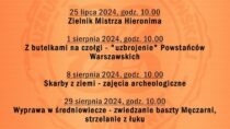 Wakacje z Muzeum Ziemi Wieluńskiej 2024