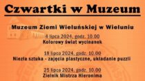 Zaproszenie na wakacje z wieluńskim muzeum