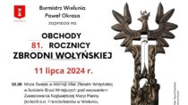 Zaproszenie na 81. rocznicę Zbrodni Wołyńskiej