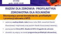 Dzień z NFZ – „Razem dla zdrowia”