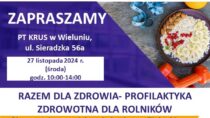 Zaproszenie dla rolników na dzień z NFZ – „Razem dla zdrowia”