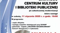 Uroczyste otwarcie Gminnego Centrum Kultury i Biblioteki Publicznej w Konopnicy