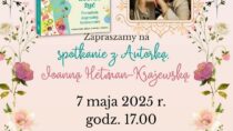 Spotkanie autorskie z Joanną Hetman-Krajewską