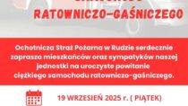 Powitanie samochodu ratowniczo-gaśniczego OSP Ruda