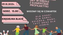 Integracyjny Turniej Gry w Kręgle z elementami profilaktyki