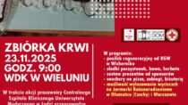 Zbiórka krwi w Wieluńskim Domu Kultury