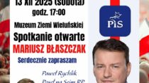 Spotkanie z Mariuszem Błaszczakiem i Msza w intencji Ofiar Stanu Wojennego
