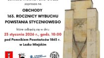 163. rocznica wybuchu Powstania Styczniowego
