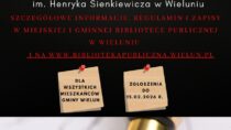 III Wieluńskie Dyktando o Pióro Burmistrza Wielunia