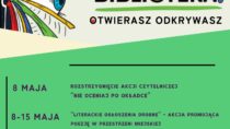 Tydzień Bibliotek z biblioteką powiatową w Wieluniu 2026
