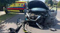 Dwa auta rozbite na DK nr 43. Są utrudnienia