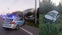 Zaśnięcie za kierownicą. Auto staranowało ogrodzenie