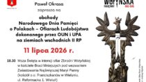 83. rocznica Zbrodni Wołyńskiej