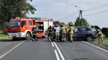 Stracił panowanie nad autem. Cudem nikt nie zginął
